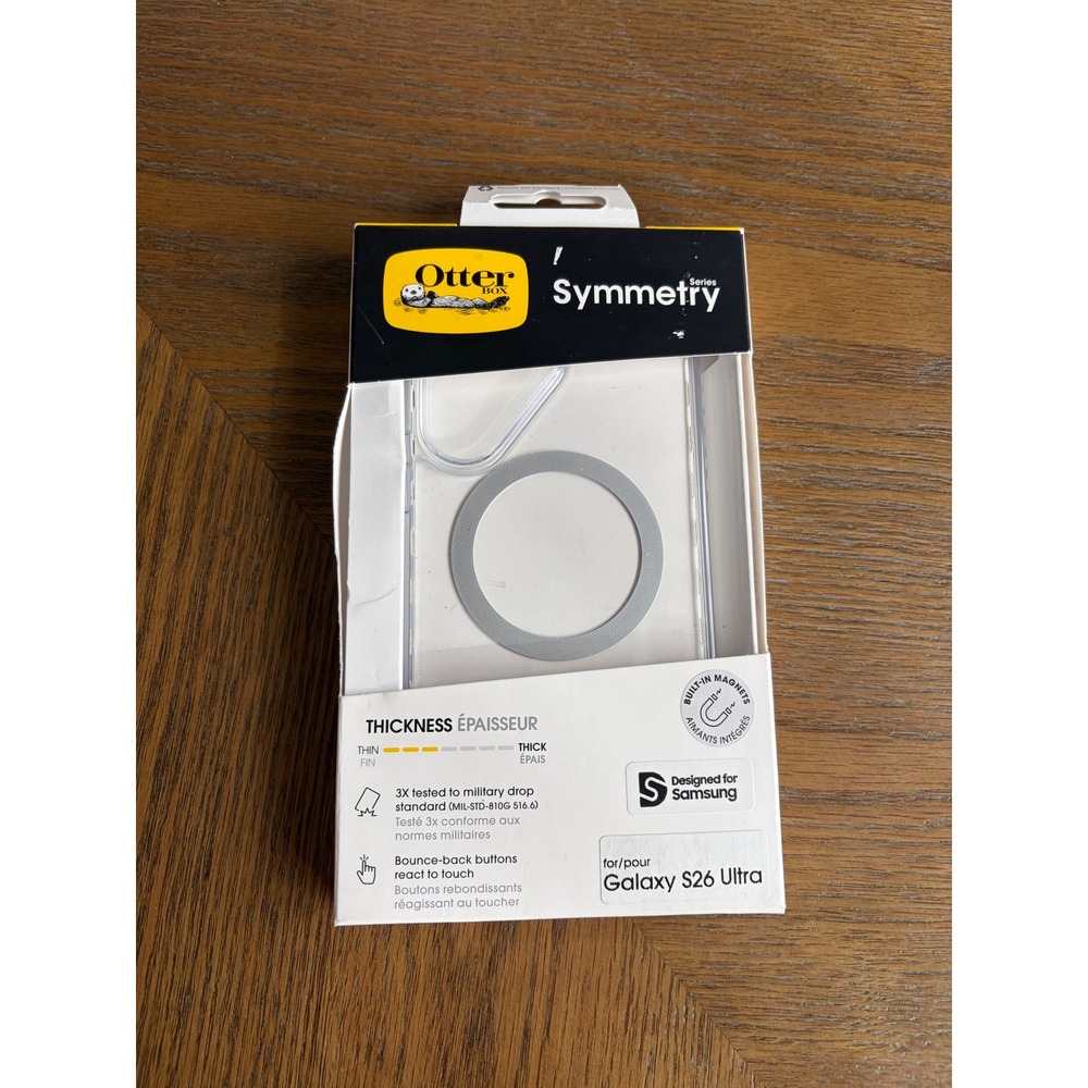 OtterBox Symmetry Clear Case for Samsung Galaxy S26 Ultra MagSafe 77-91079